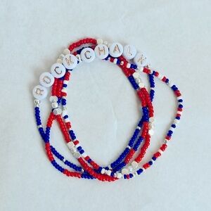 University of Kansas Bracelet Set